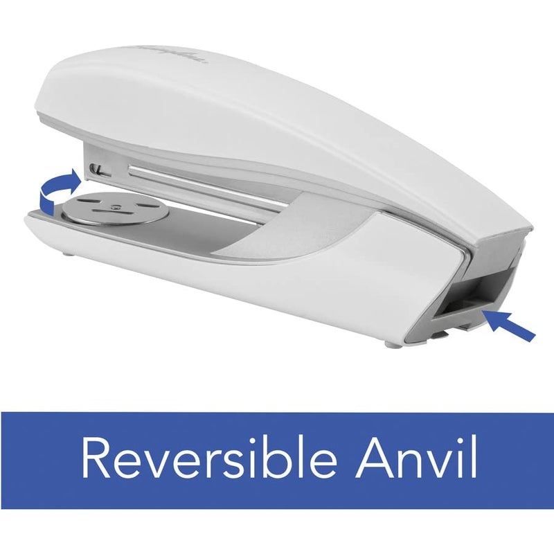 Swingline Stapler, NeXXt Series Style, Desktop Stapler, 40 Sheet Capacity, White (55657004) - Image 4